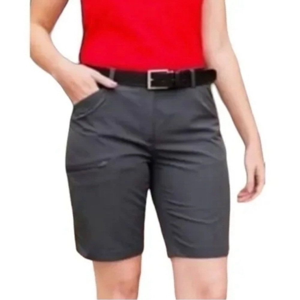 Oobe | Charcoal Golf Hiking Arrowhead Bermuda Shorts Sz 8